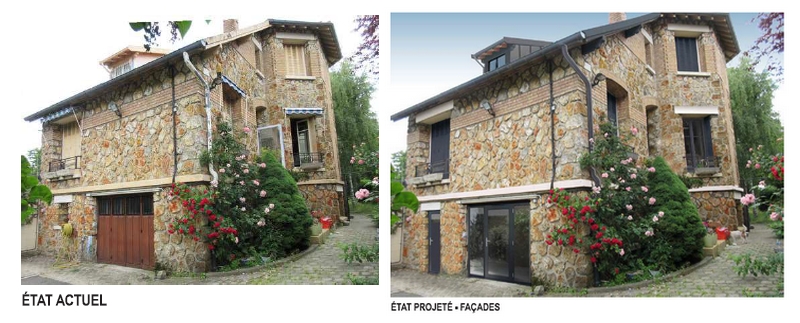 Vue maison