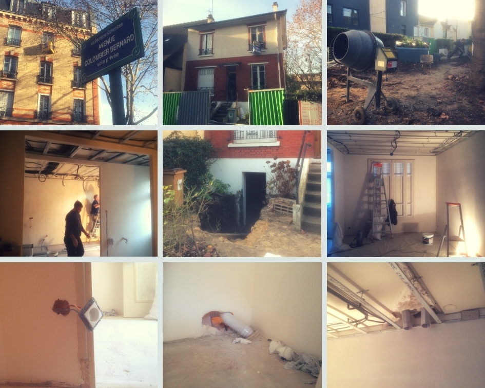 Vue chantier