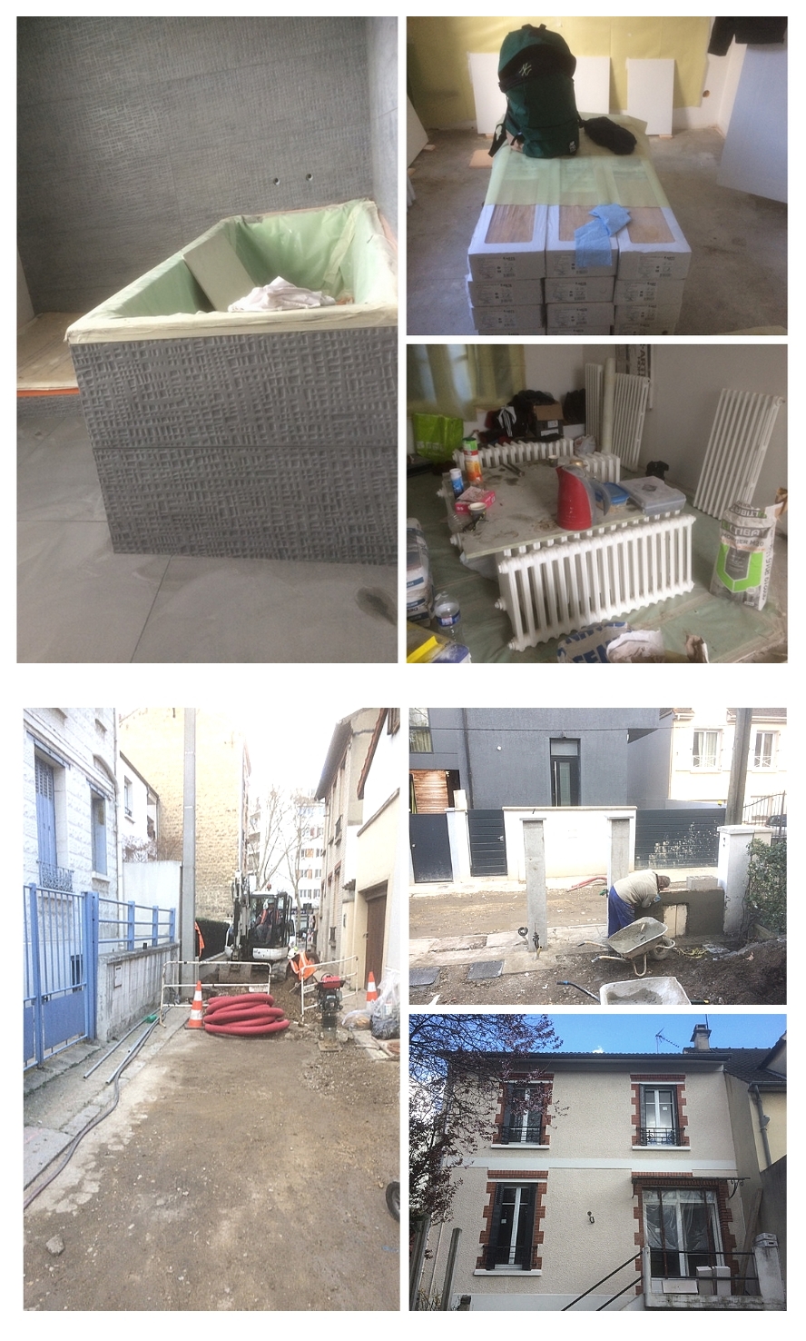 Vue chantier