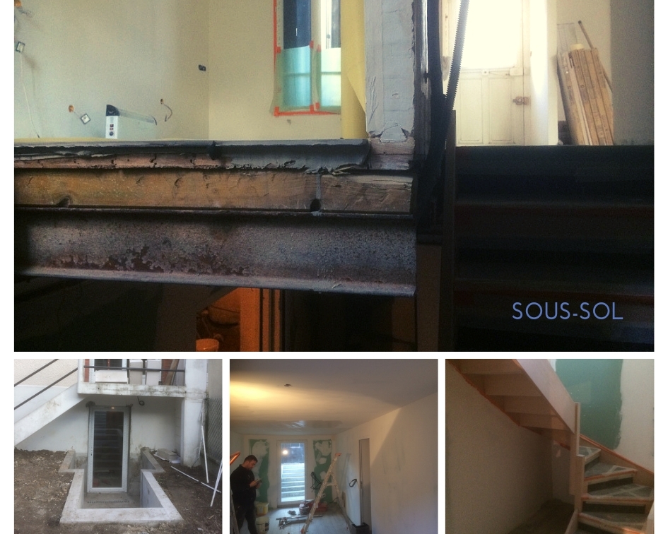 Vue chantier
