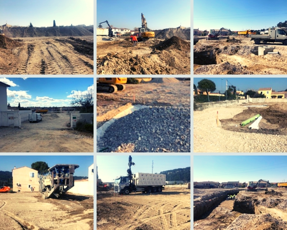Vue chantier