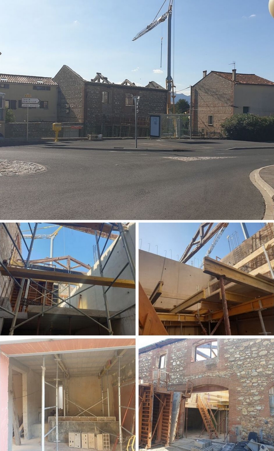 Vue chantier