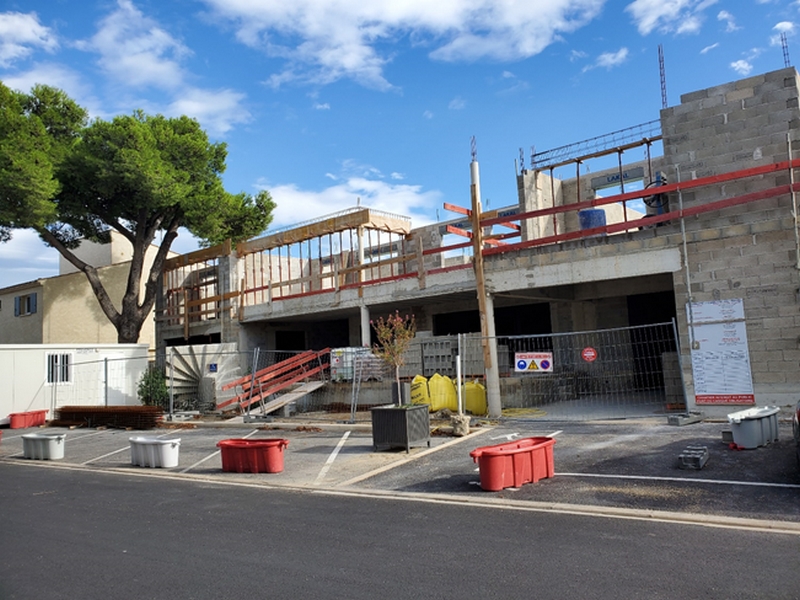 Vue chantier