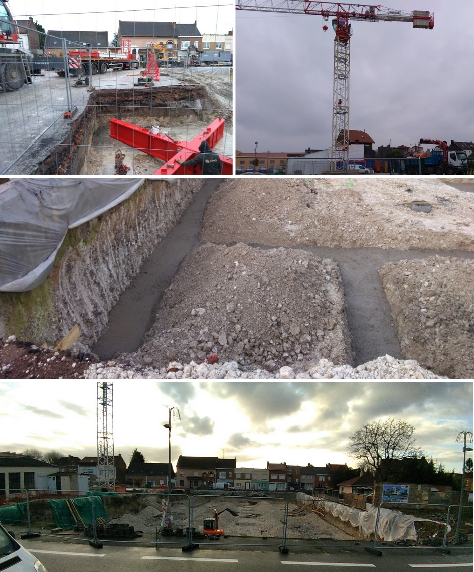 Vue chantier