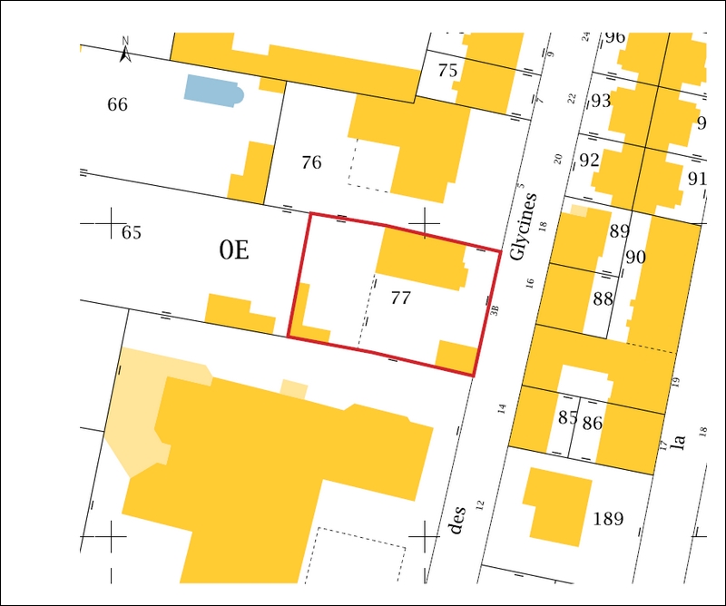 Plan-cadastral