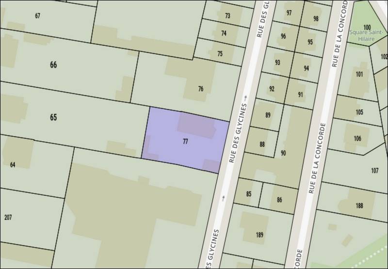 Plan-cadastral