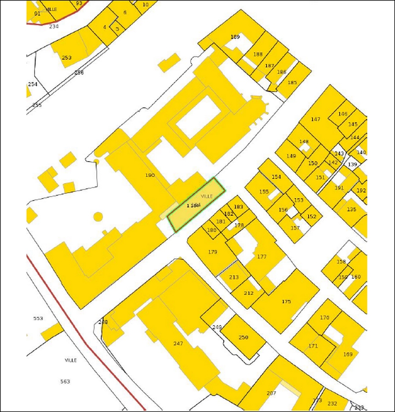 Plan-cadastral
